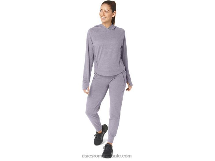Asics colorant spațial violet amurg pantaloni tehnologici pentru femei 2.0 ZF4642359