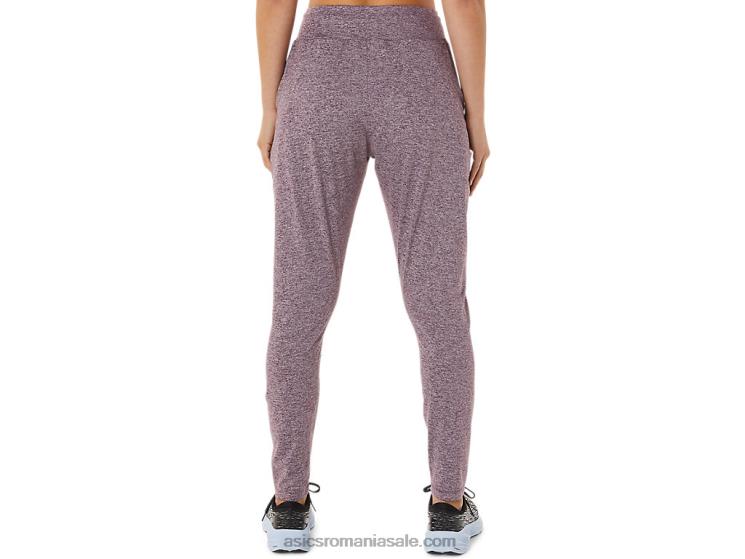 Asics deep mars heather pantalon de damă din tricot elastic elastic ZF4642935