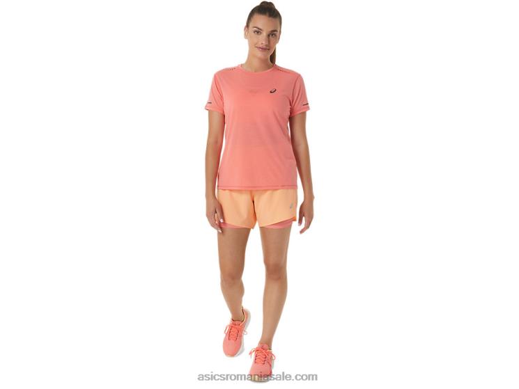 Asics dună de vară/papaya drum feminin 2-n-1 5.5in scurt ZF4642564