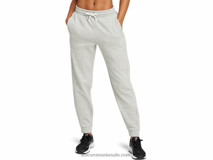 Asics erica gri deschis jogger din lână pentru femei ZF4644151
