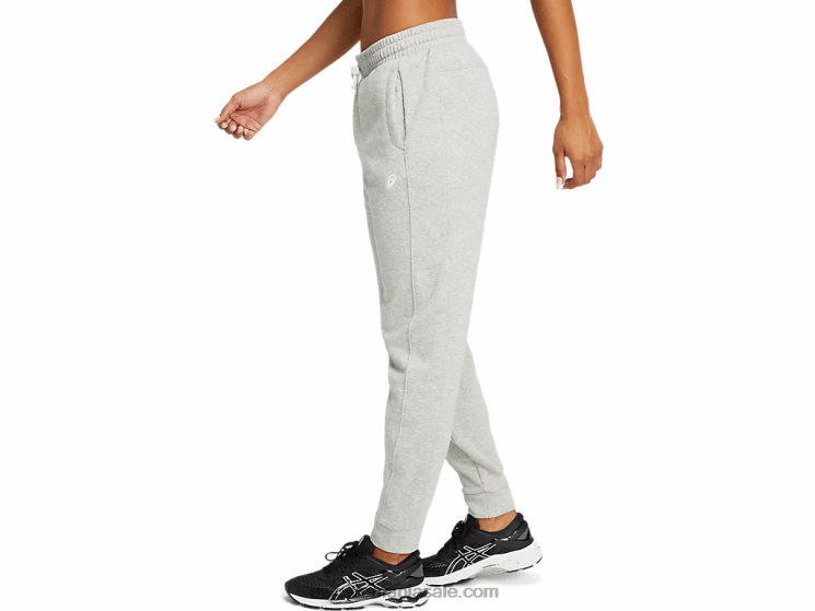 Asics erica gri deschis jogger din lână pentru femei ZF4644151