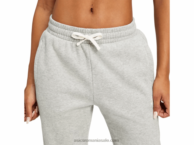 Asics erica gri deschis jogger din lână pentru femei ZF4644151
