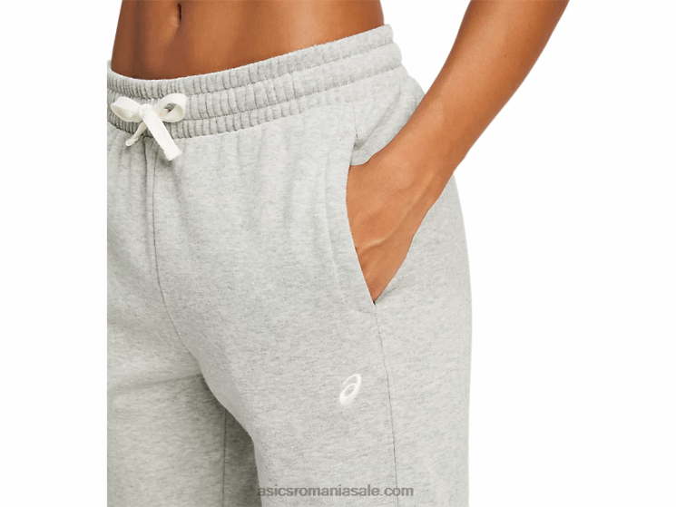 Asics erica gri deschis jogger din lână pentru femei ZF4644151
