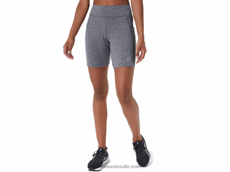 Asics erica gri mijlociu pantalon scurt tricot de 7 inci pentru femei ZF4644137