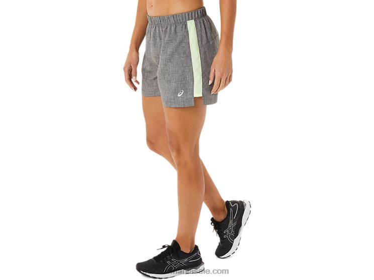 Asics gri închis erica/galben gata de damă 3 în scurt ZF4642893