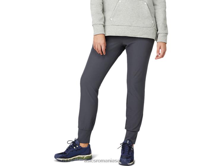 Asics gri purtător pantalon conic elastic pentru femei ZF4643640