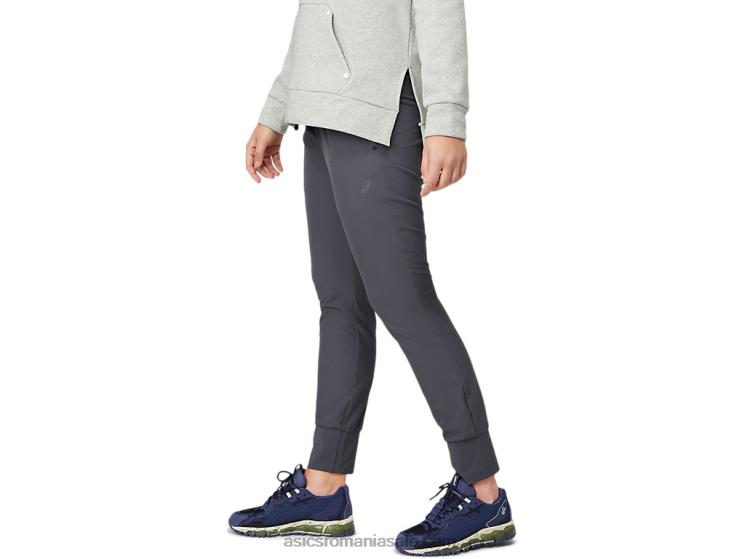 Asics gri purtător pantalon conic elastic pentru femei ZF4643640