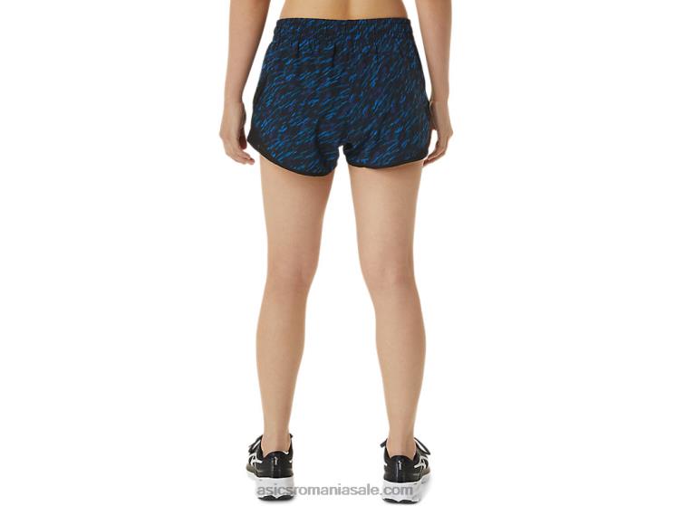 Asics imprimeu umbra de noapte/lake drive damă pr lyte 2.5in run short ZF4643303
