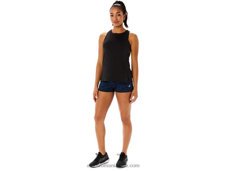 Asics imprimeu umbra de noapte/lake drive trenă scurtă de 2 inci pentru femei ZF4643519