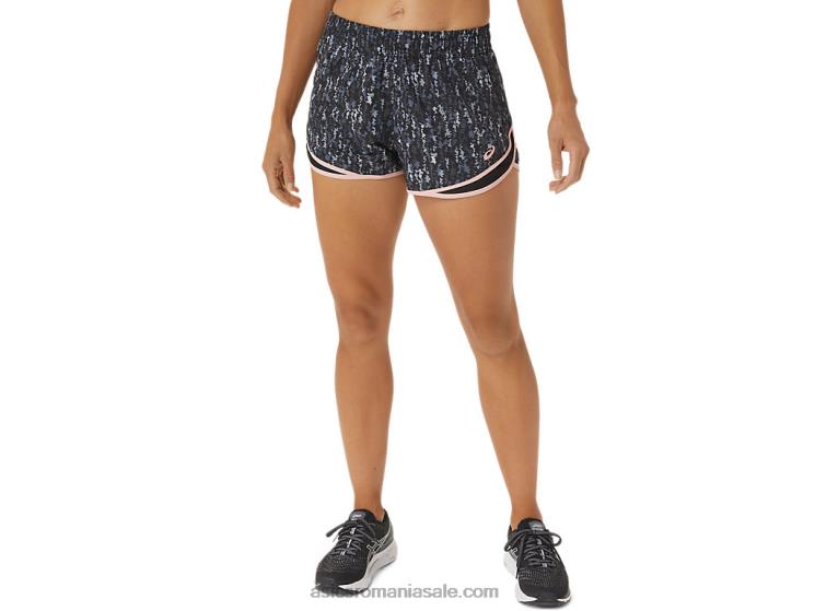 Asics japan brushed performance black damă pr lyte 2.5in run short ZF4643024