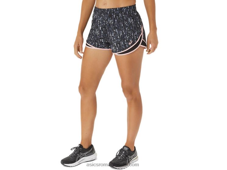 Asics japan brushed performance black damă pr lyte 2.5in run short ZF4643024