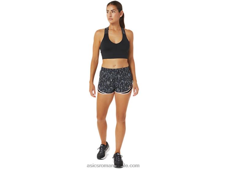 Asics japan brushed performance black damă pr lyte 2.5in run short ZF4643024