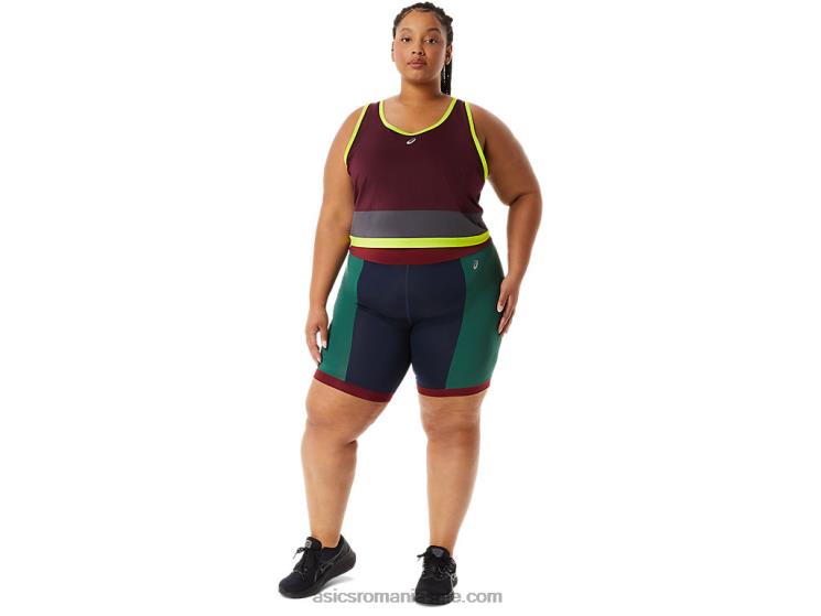 Asics marina/cardinal/pădure pentru femei, noul motociclist puternic reutilizat ZF4643368