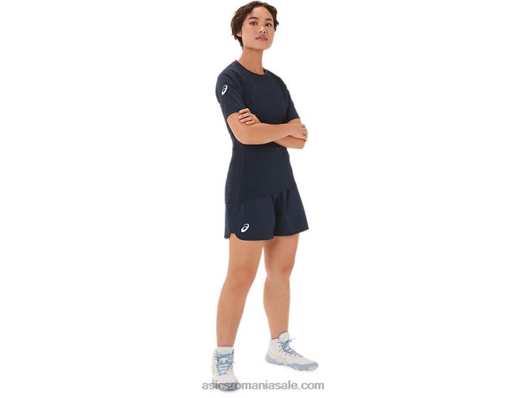 Asics marina echipa pantaloni scurți de lupte din 2 piese pentru femei ZF4643802