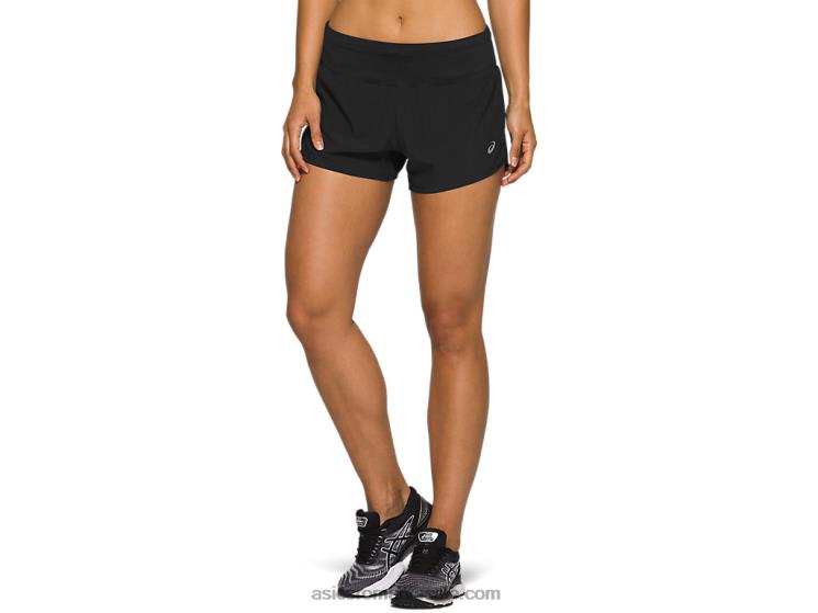 Asics negru de performanță drumul femeilor 3,5 pe scurt ZF4642992