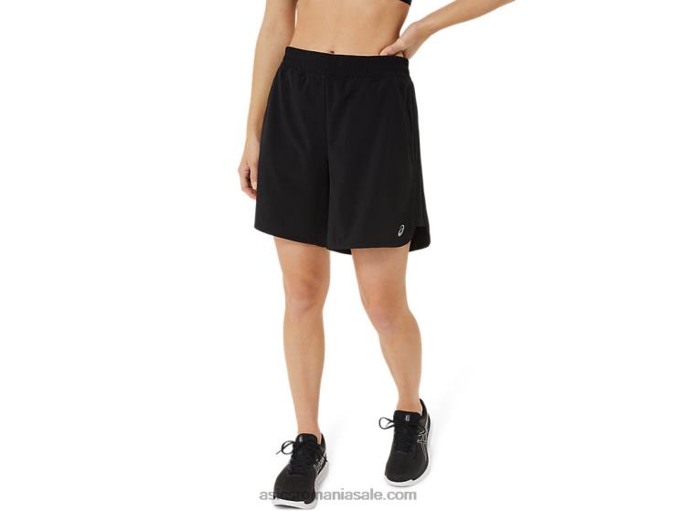 Asics negru de performanță fietro damă 7 în scurt ZF4644037