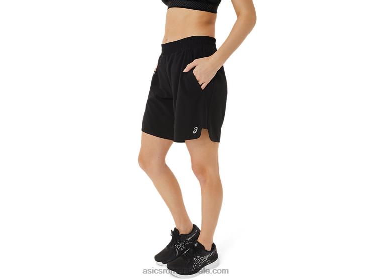 Asics negru de performanță fietro damă 7 în scurt ZF4644037