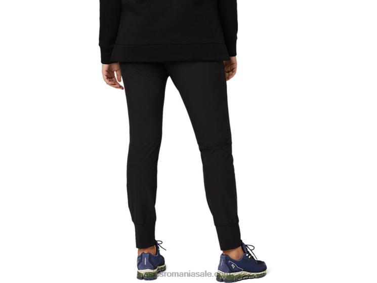 Asics negru de performanță pantalon conic elastic pentru femei ZF4643642