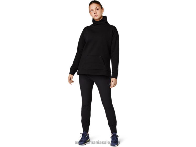 Asics negru de performanță pantalon conic elastic pentru femei ZF4643642