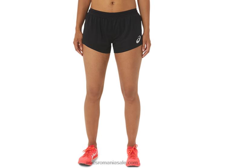 Asics negru de performanță pantalon scurt de damă actibreeze din tricot ușor ZF4642345