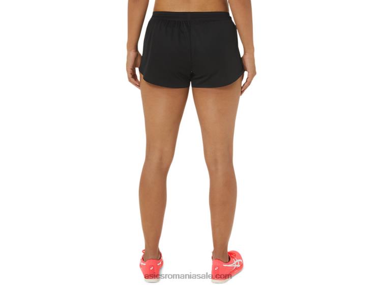 Asics negru de performanță pantalon scurt de damă actibreeze din tricot ușor ZF4642345