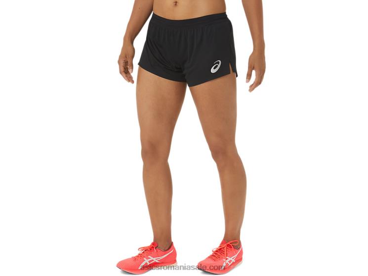 Asics negru de performanță pantalon scurt de damă actibreeze din tricot ușor ZF4642345