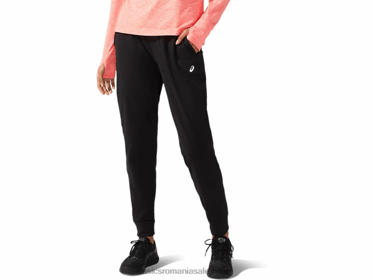 Asics negru de performanță pantalon termopolis conic pentru damă ZF4643632