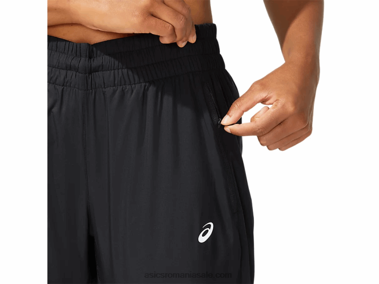 Asics negru de performanță pantaloni de curse pentru femei ZF4644049