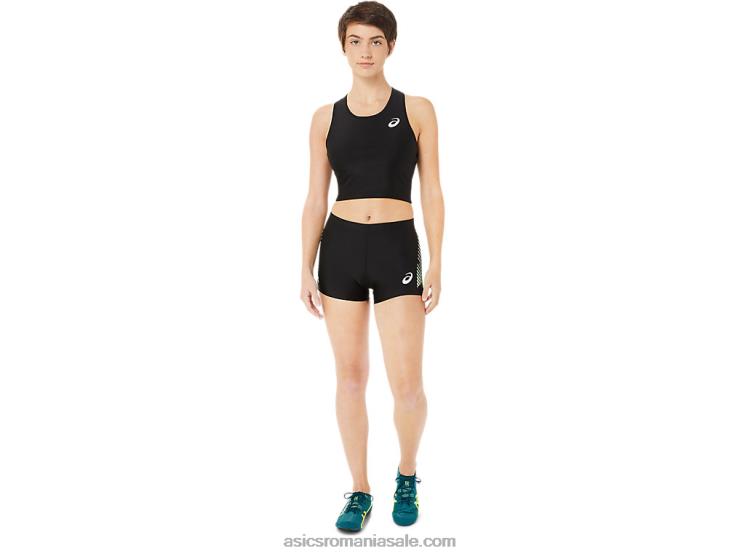 Asics negru de performanță pantaloni fierbinți pentru femei ZF4643402