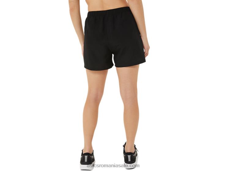 Asics negru de performanță set gata pentru femei 3in scurt care ZF4643219