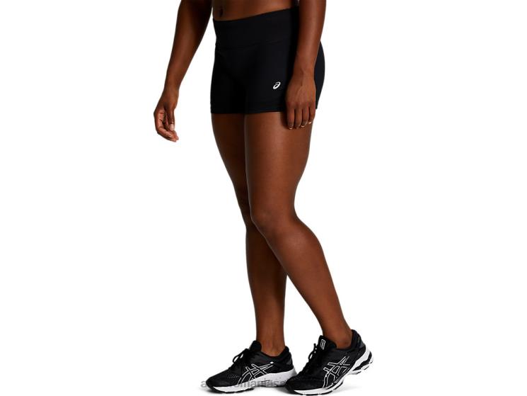 Asics negru de performanță trenă scurtă de 2 inci pentru femei ZF4644164