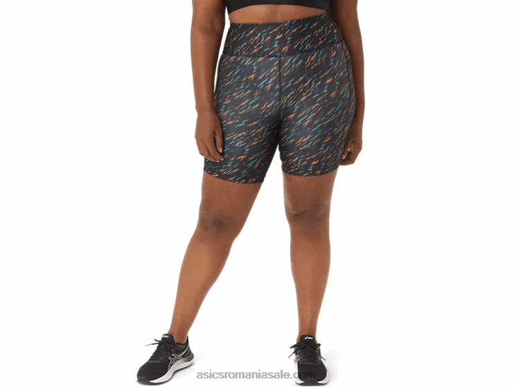 Asics nuanta de noapte/imprimat salvie damă pr lyte 5in run short cu buzunare ZF4643301