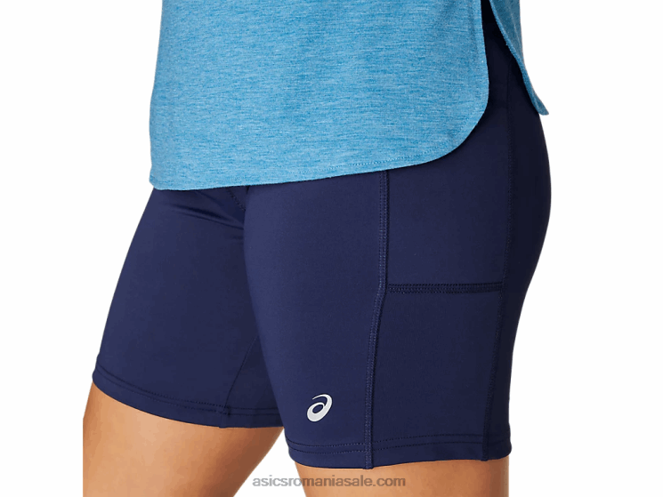 Asics palton pantalon scurt tricot de 7 inci pentru femei ZF4644113