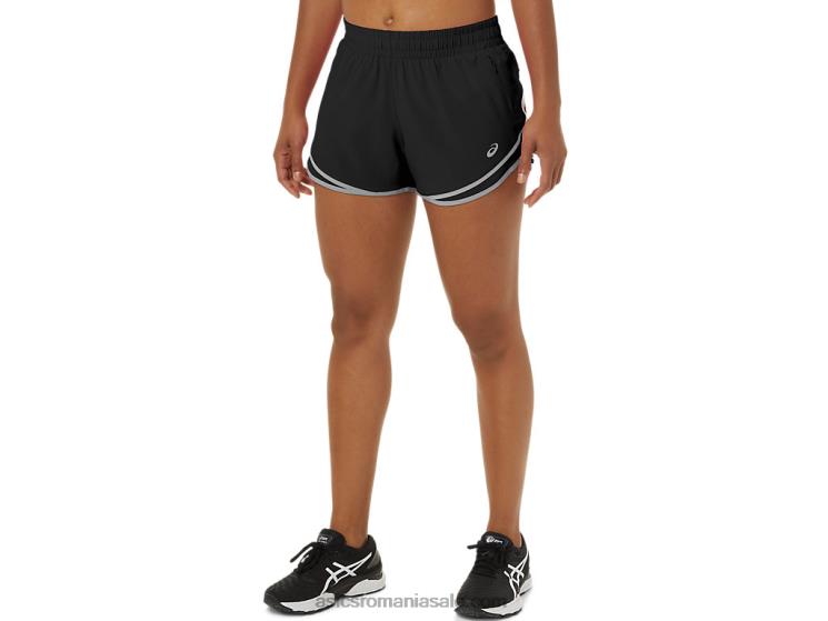 Asics performance black/sheet rock damă pr lyte 2.5in run short ZF4643725