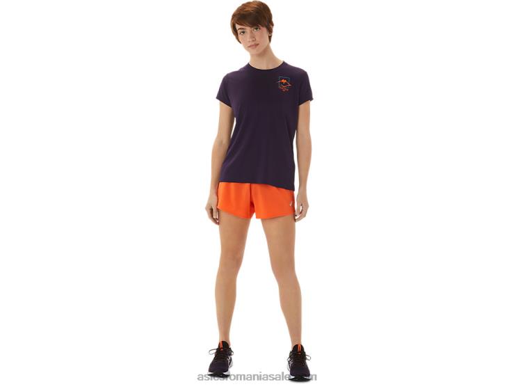 Asics portocaliu nova drumul femeilor 3,5 pe scurt ZF4643040
