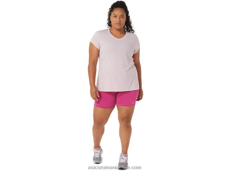 Asics roșu fucsia damă pr lyte 5in run short cu buzunare ZF4643291