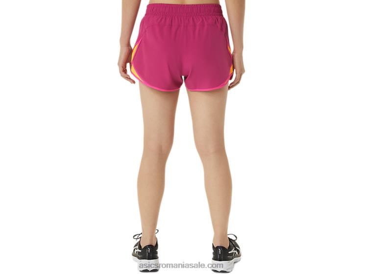 Asics roșu fucsia/roz glo damă pr lyte 2.5in run short ZF4643300