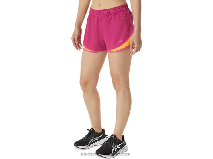 Asics roșu fucsia/roz glo damă pr lyte 2.5in run short ZF4643300