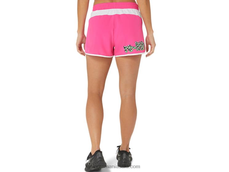 Asics roz glo/alb femeile nou strong repurposed run short ZF4642352