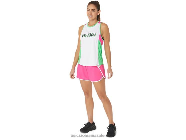 Asics roz glo/alb femeile nou strong repurposed run short ZF4642352