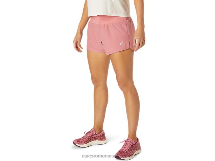 Asics trandafir afumat drumul femeilor 3,5 pe scurt ZF4643814