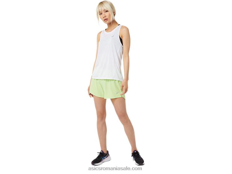 Asics verde lime drumul femeilor 3,5 pe scurt ZF4643462