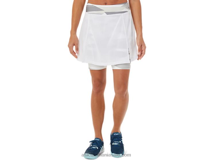Asics alb strălucitor fustă nouă strong 92 pentru femei ZF4643276