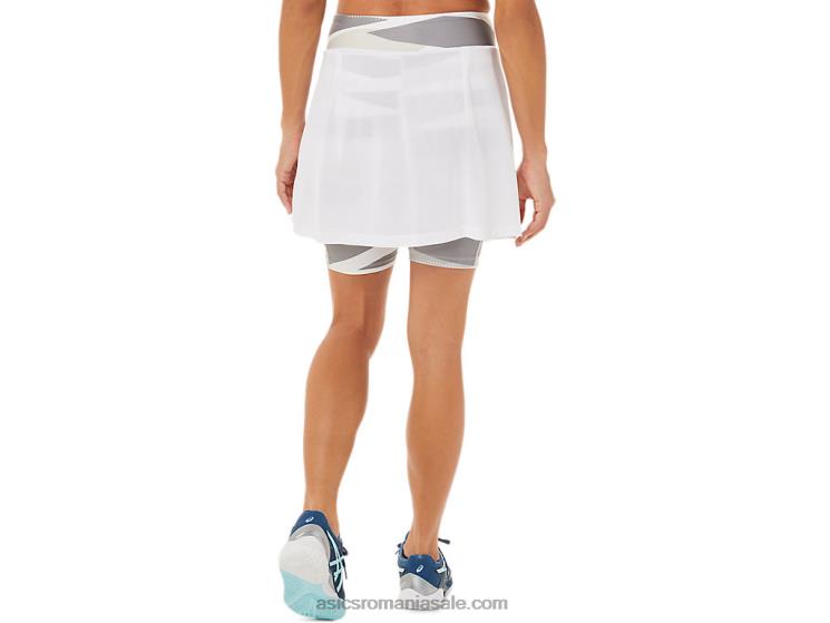 Asics alb strălucitor fustă nouă strong 92 pentru femei ZF4643276