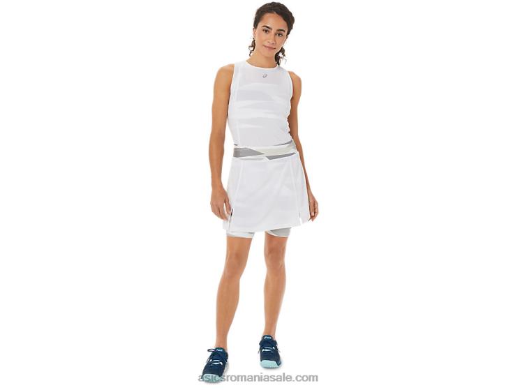 Asics alb strălucitor fustă nouă strong 92 pentru femei ZF4643276