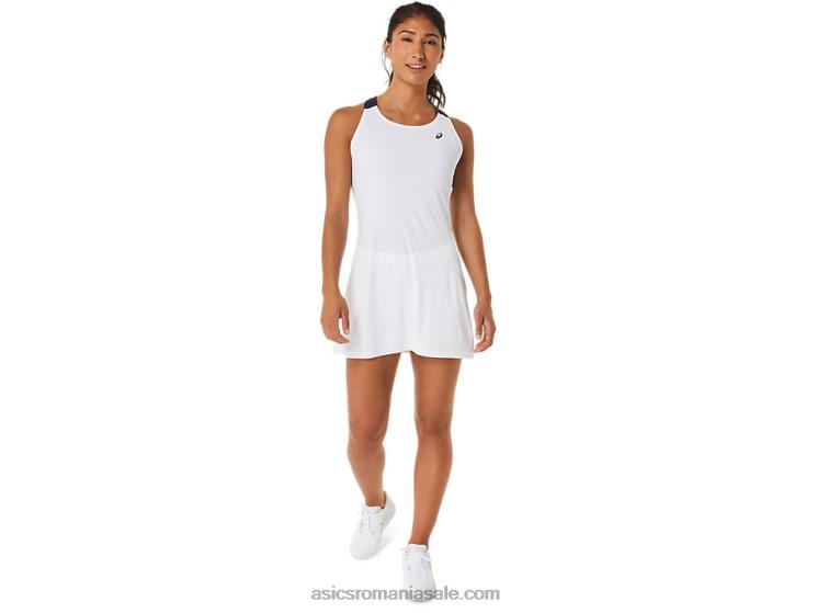 Asics alb strălucitor/miezul nopții rochie de curte pentru femei ZF4642554