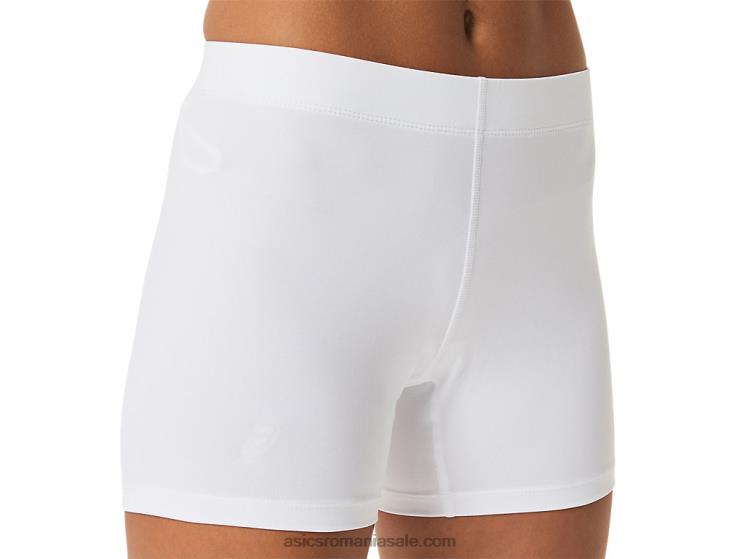 Asics alb strălucitor rochie chibrită de damă ZF4642526