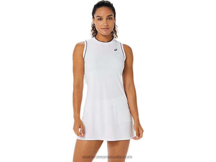 Asics alb strălucitor rochie de dama ZF4643481