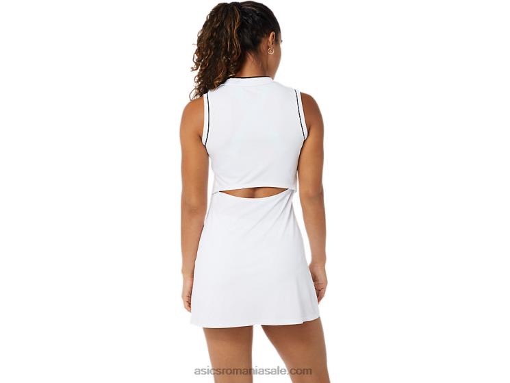Asics alb strălucitor rochie de dama ZF4643481