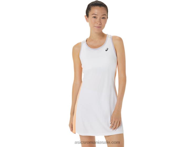 Asics alb strălucitor/violet amurg rochie grafică curte damă ZF4642451